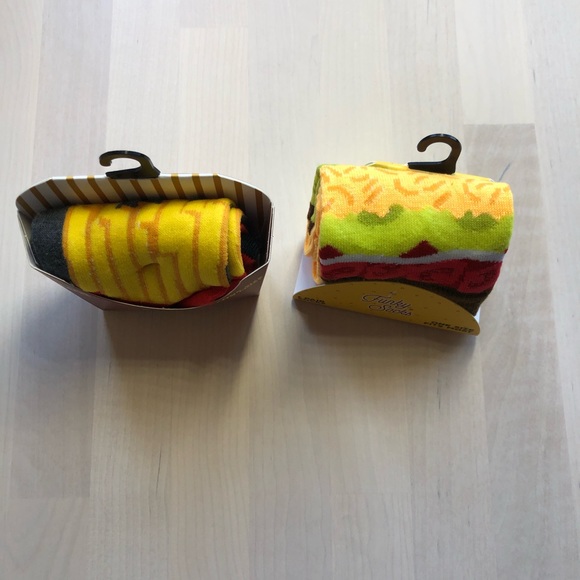 Funky Socks Burger and French Fries Socks Bundle - Picture 4 of 6